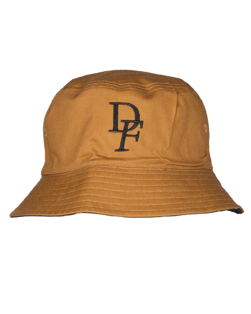 BOUGIE BLACK/GOLD REVERSIBLE BUCKET HAT